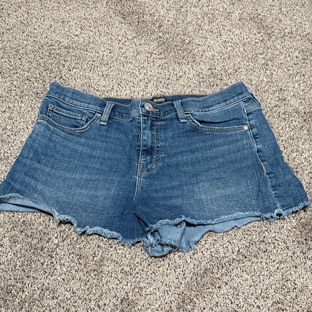 Hudson Jeans Blue Denim Shorts